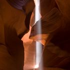 Lightbeams im Antelope Canyon