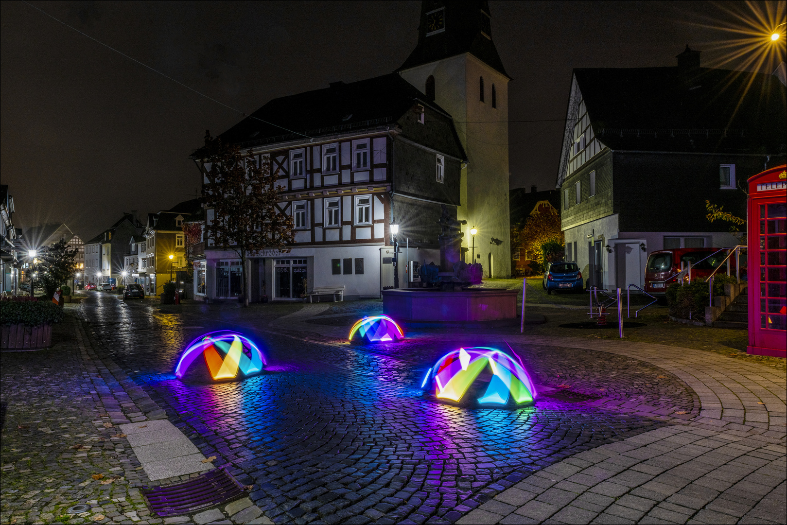 Lightdomes in der Kö