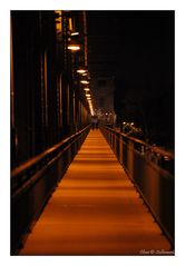 Lighted bridge path