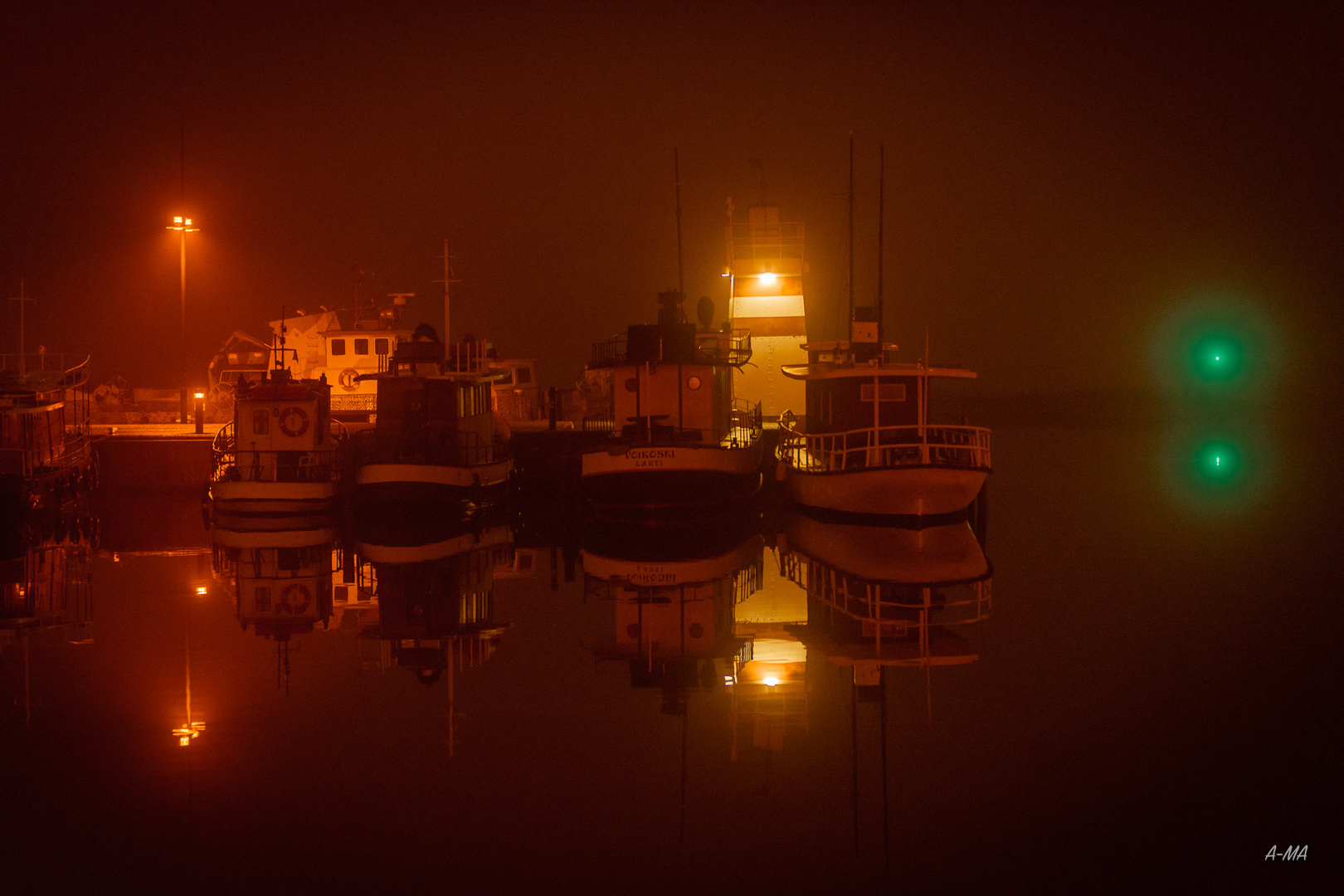 Lighthouse at Christmastime