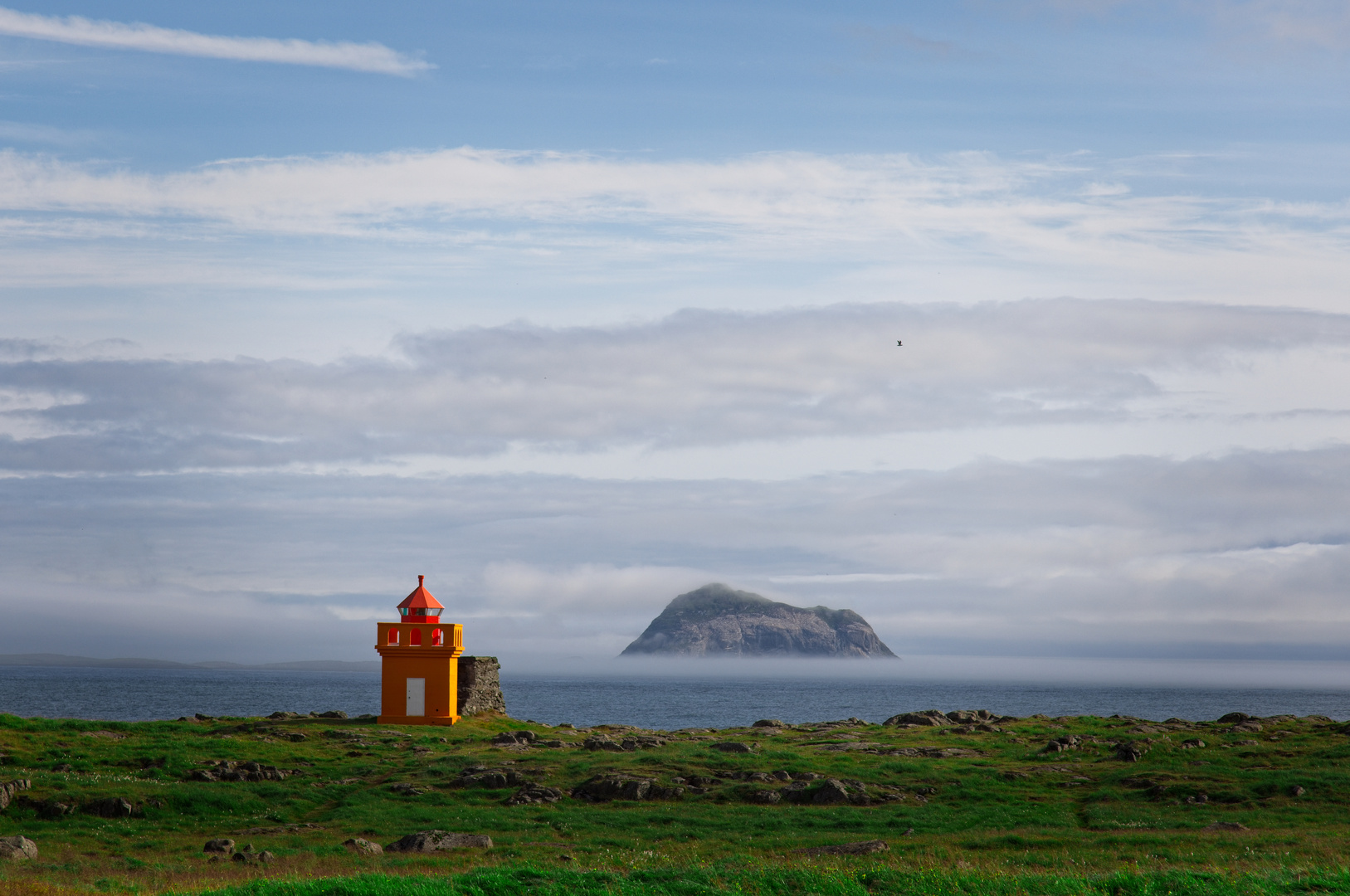 Lighthouse at dawn