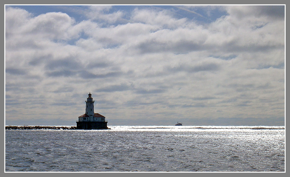 Lighthouse at Lake Michigan Chicago