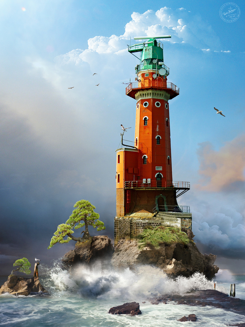 Lighthouse at Storm