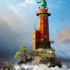 Lighthouse at Storm