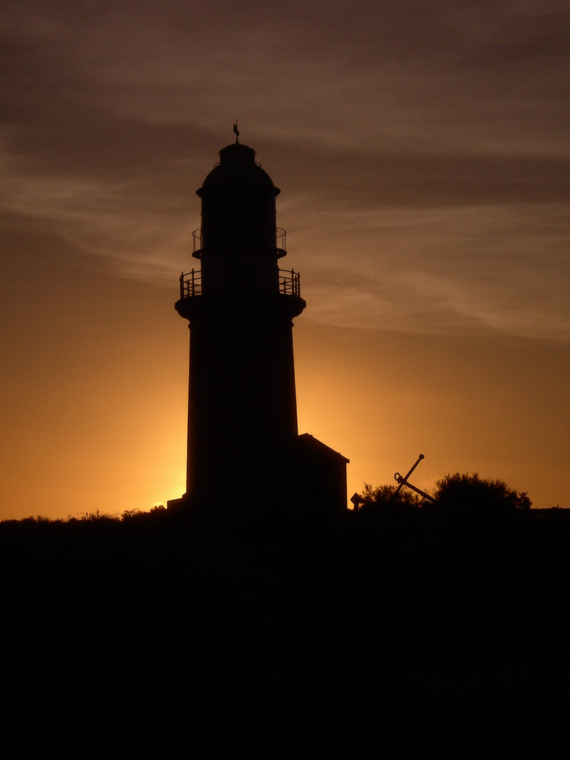 Lighthouse at Sunset