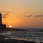 Lighthouse at sunset