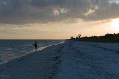 Lighthouse Beach on Sanibel Island