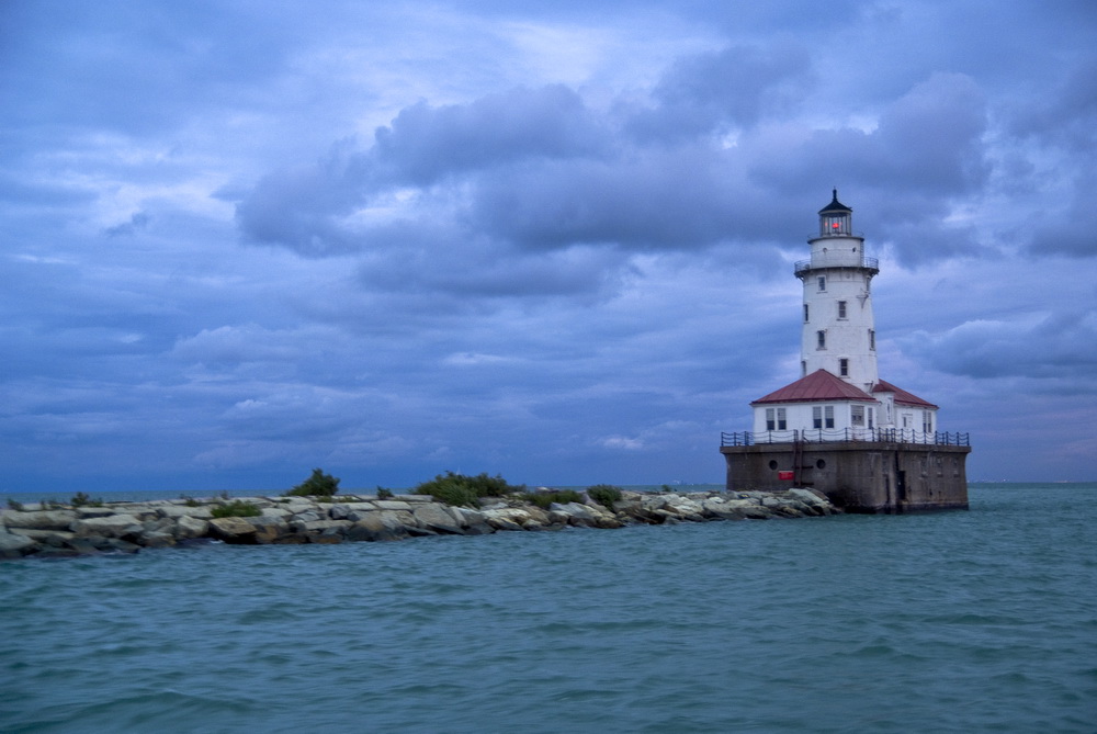 Lighthouse before the storm