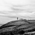 ... lighthouse b/w ...