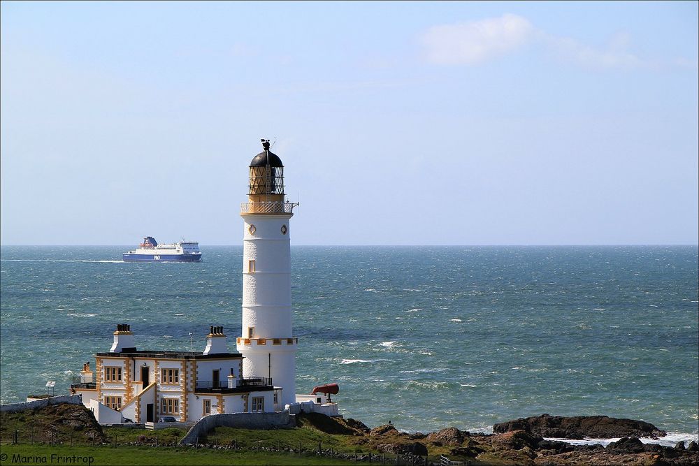 Lighthouse - Corsewall Leuchtturm, Dumfries and Galloway - Schottland