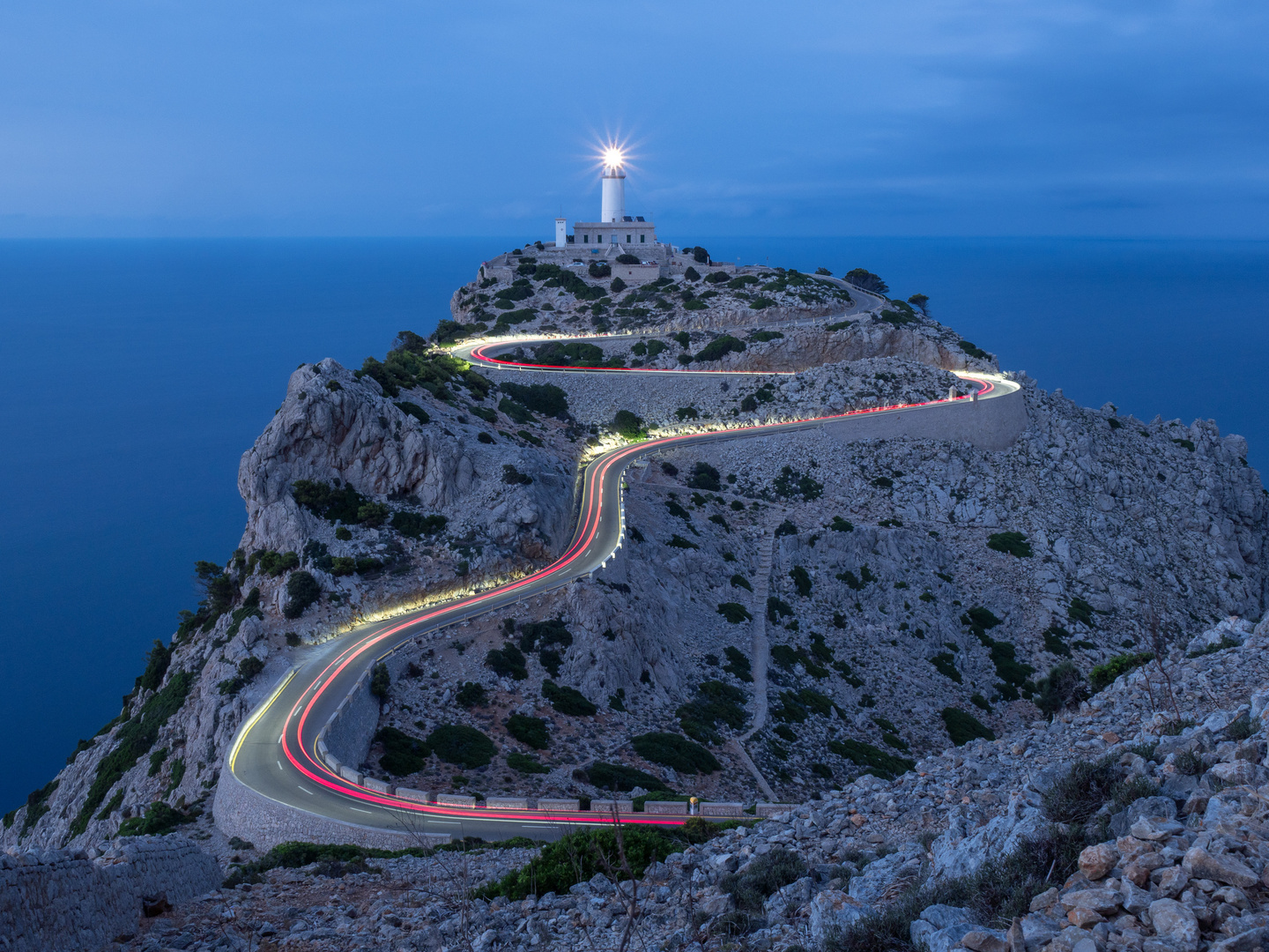 Lighthouse Formentor, Mallorca - Night