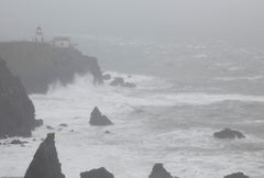 Lighthouse in a Storm