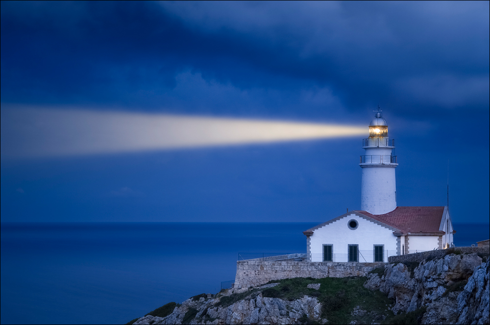 Lighthouse in Blue - Far de Capdepera