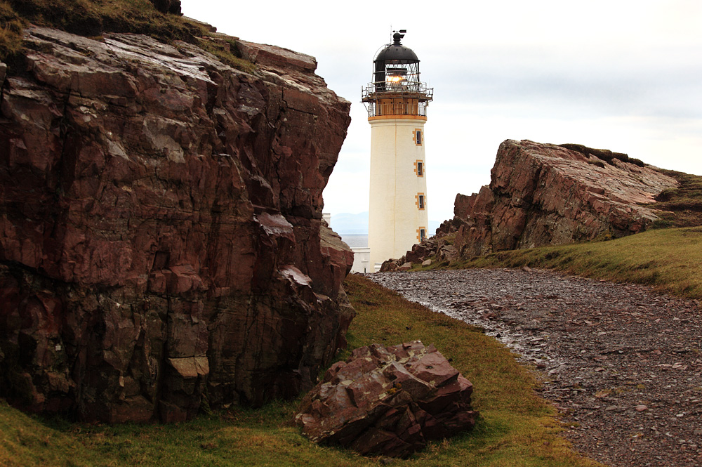 Lighthouse in Schottland