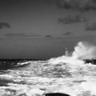 lighthouse in storm