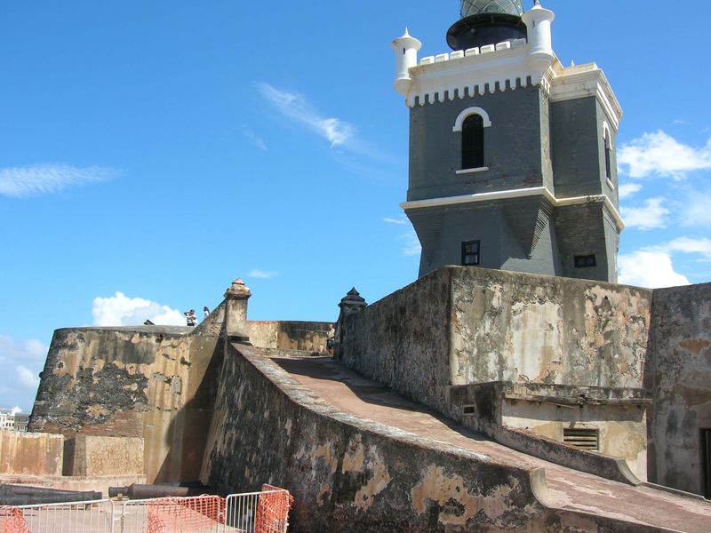 Lighthouse in the Fuerte el Morro