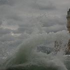 lighthouse in the old harbour chania