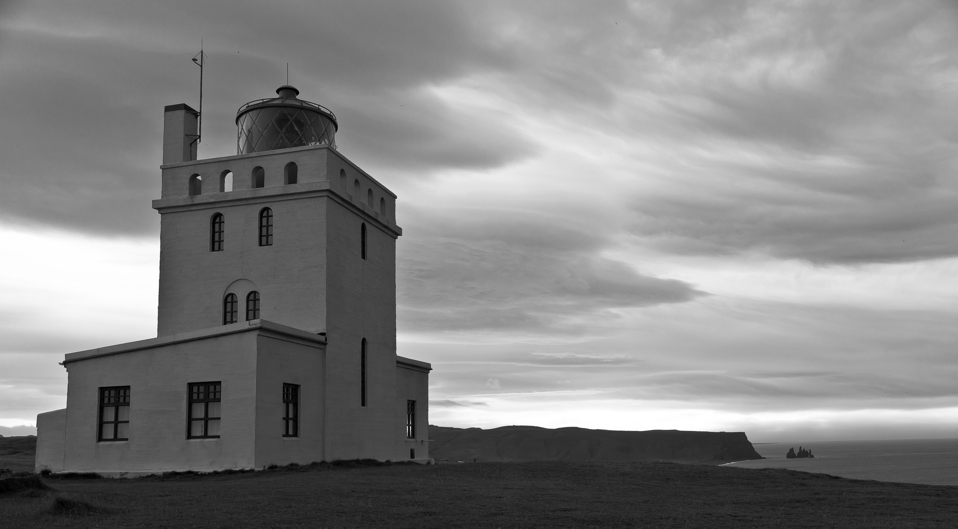 Lighthouse near Dyrholaey // Iceland
