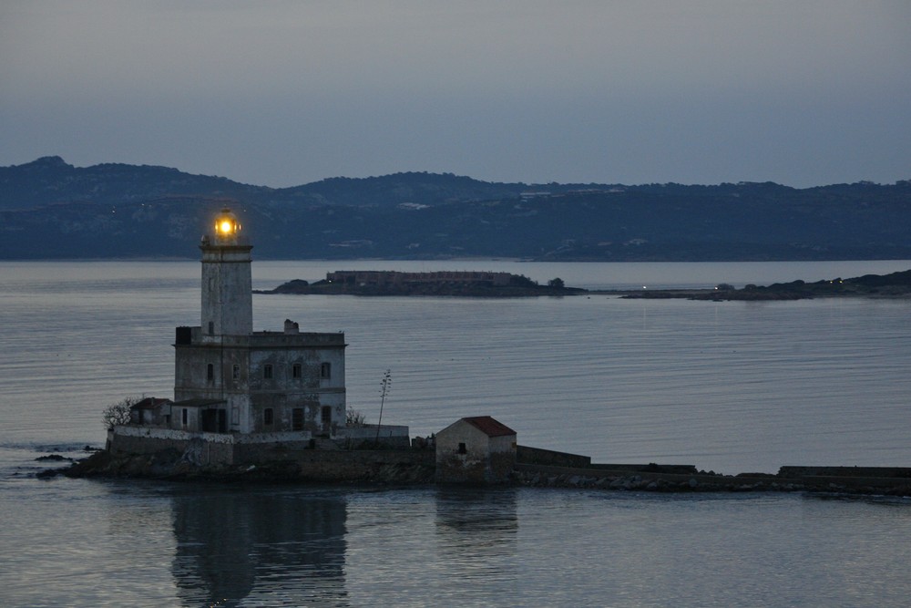 Lighthouse Olbia / Sardinien