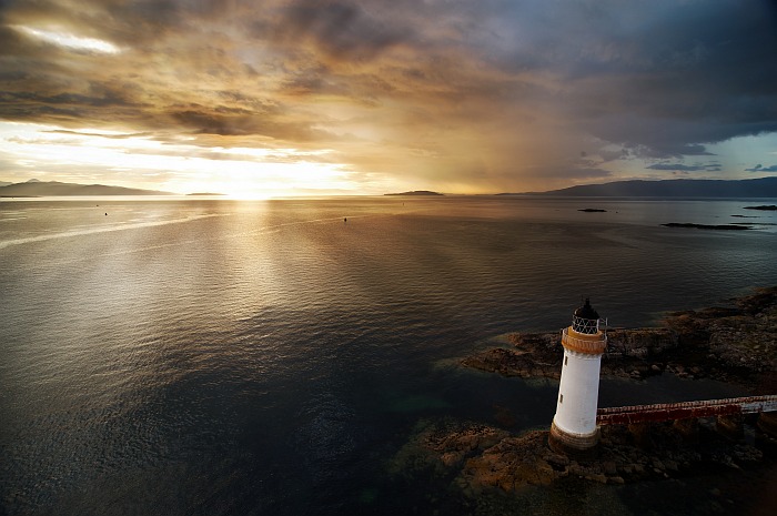 Lighthouse on Skye island