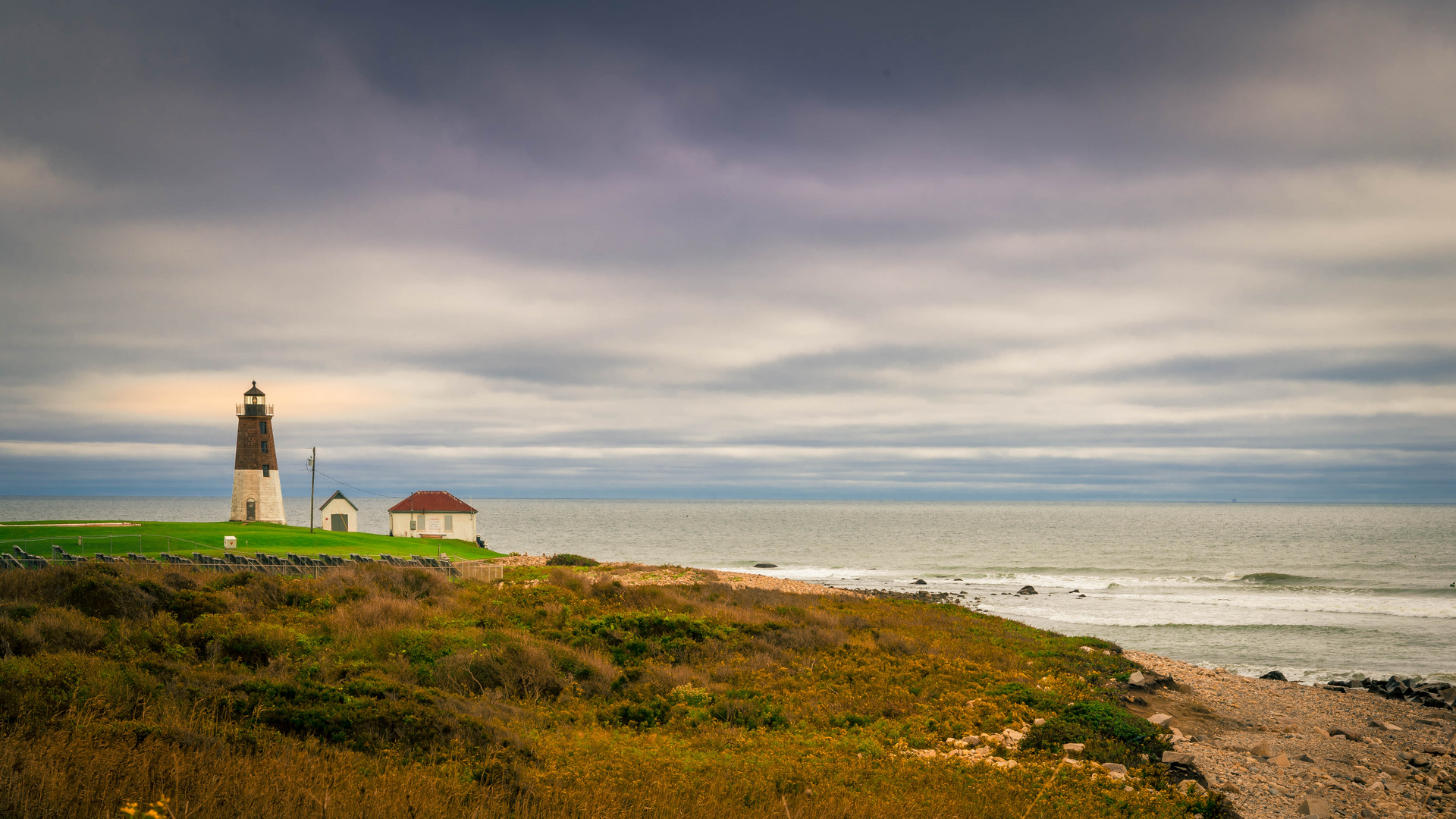 Lighthouse Point Judith Rhode Island