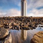 Lighthouse reflection