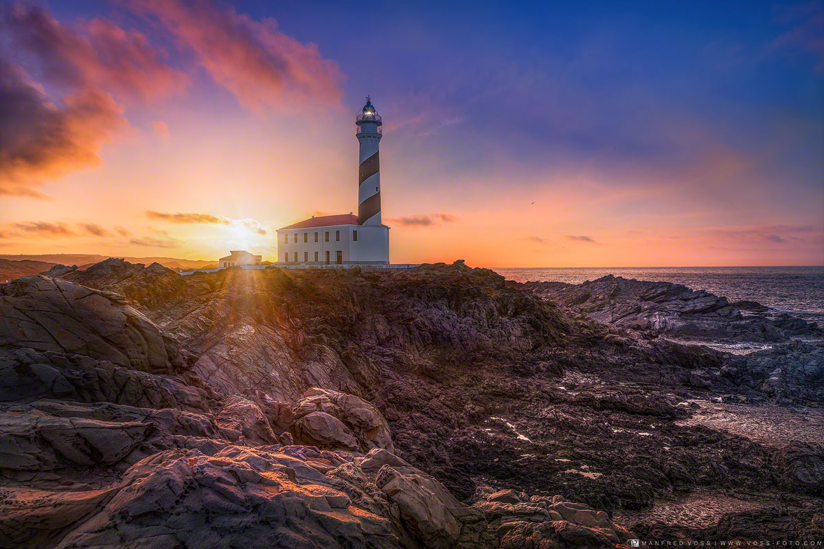 * Lighthouse Sunset *