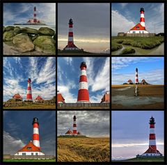 * Lighthouse Westerhever *