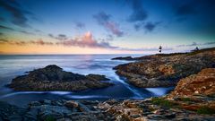 Lighthouses - Tower, island and ocean