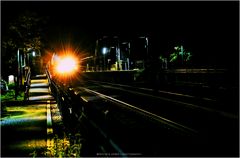 Lighting the Rails of Night - A Hudson Line Impression