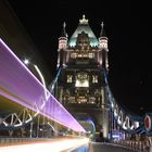 Lightlines on Tower Bridge