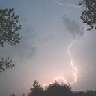 lightning at lenwade lakes. norfolk.uk