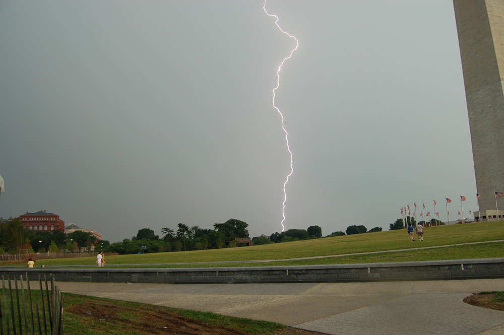 Lightning at Washington Monument