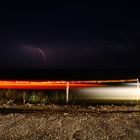 lightning in black sea