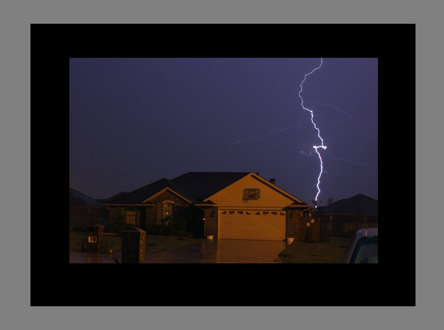 Lightning in Oklahoma, USA