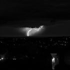 Lightning over Cannes