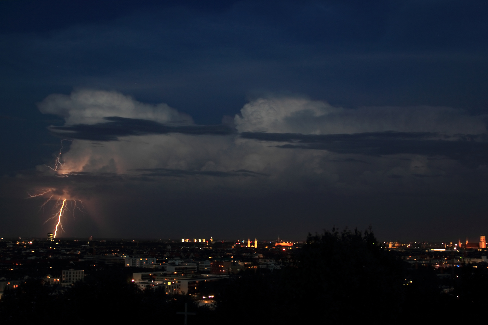 Lightning over Munich