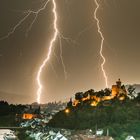 Lightning over Saarburg, 30.06.2023