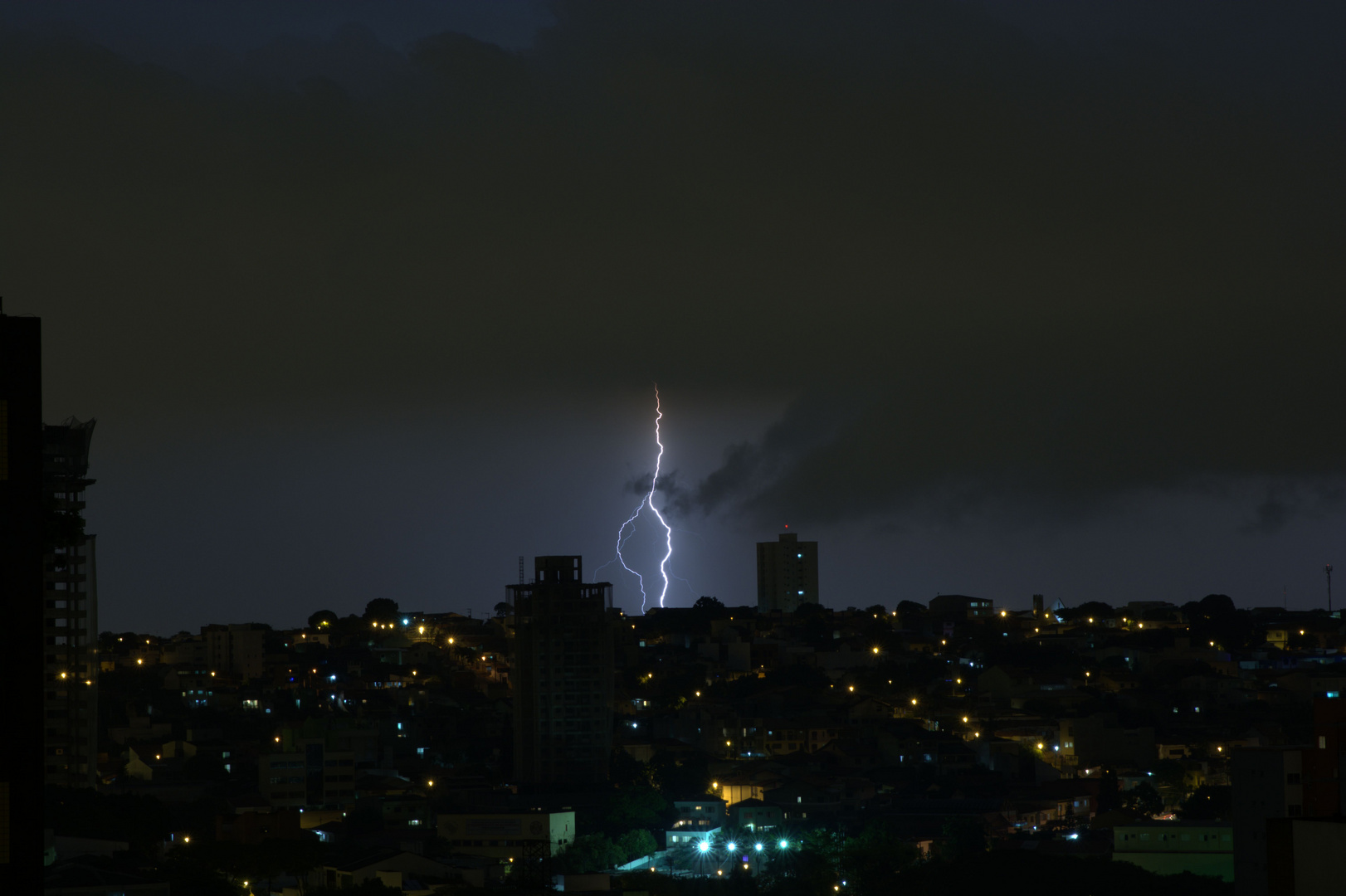 Lightning over Sao Paulo