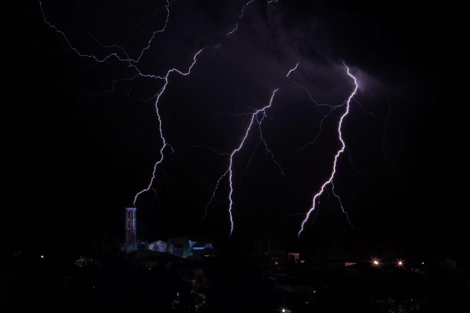 lightning storm