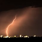 Lightning strikes Darwin