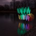 Lightpainting am See