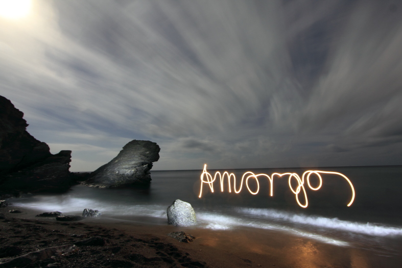 Lightpainting - Amorgos