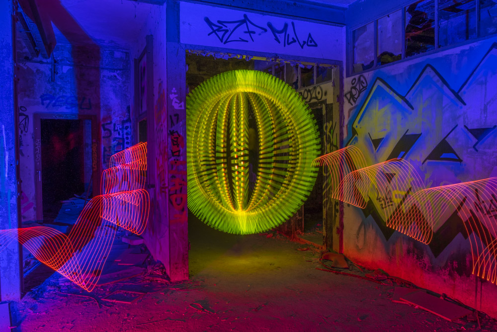 Lightpainting Bobinett Orb