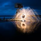 Lightpainting der Fotogruppe nebenan Berlin-Friedrichshagen