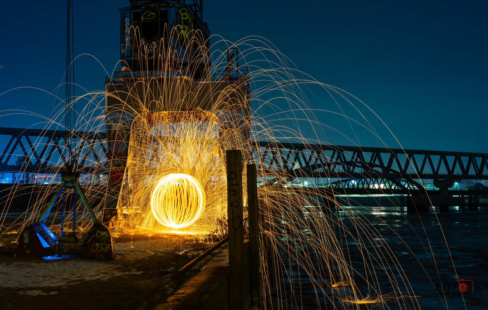 Lightpainting... die Feuerkugel