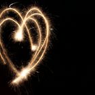 Lightpainting heart