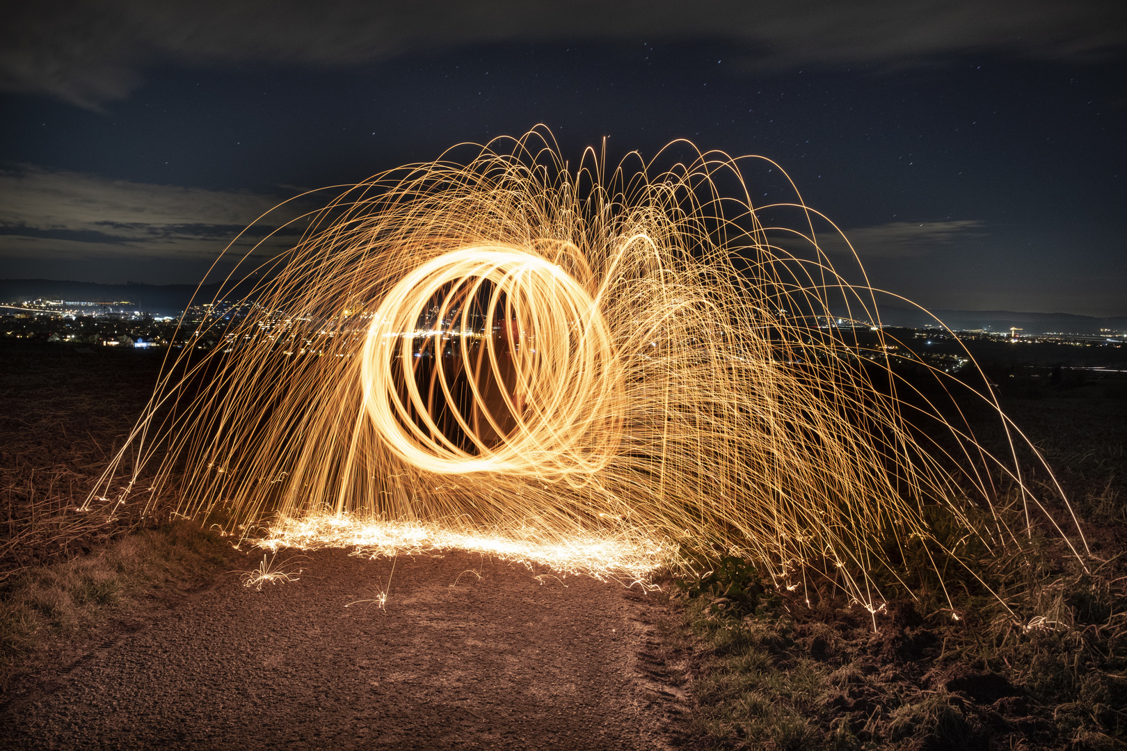 Lightpainting Herrenberg