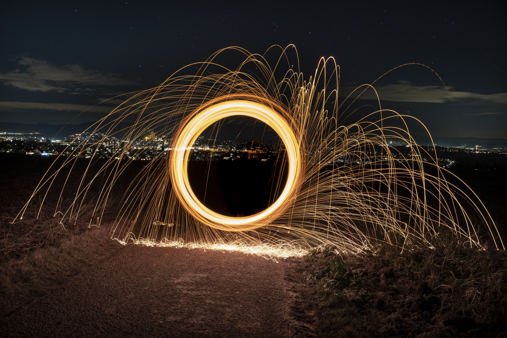 Lightpainting Herrenberg