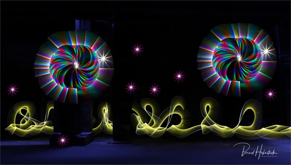 Lightpainting im LaPaDu ....